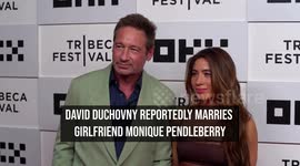David Duchovny reportedly marries girlfriend Monique Pendleberry