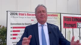 MP Bob Blackman joins Free Iran rally in Paris