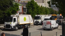 Cleaning workers in Kosovo’s capital strike over unpaid debts by local authorities