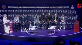 UAE: Panathinaikos coach Ataman addresses media before EuroLeague Finals