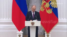 Russia: Putin awards Russia’s highest honor to Lavrov in Moscow