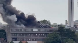 Large fire breaks out at Bristol maternity hospital
