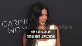 IN CASE YOU MISSED IT: Kim Kardashian graduates law school