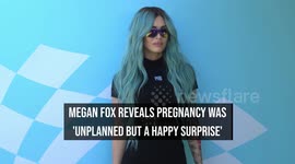 Megan Fox reveals pregnancy was 'unplanned but a happy surprise'