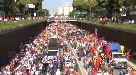 Venezuela: Thousands rally with Maduro in Caracas ahead of regional elections