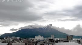 Sakurajima volcano erupts in Japan with ash 2km above crater