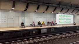 Train delays and cancellations due to flooding in Sydney, Australia