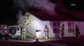 US, Phoenix: Phoenix Kerry Lane Attic Fire