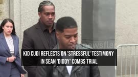 Kid Cudi reflects on 'stressful' testimony in Sean 'Diddy' Combs trial