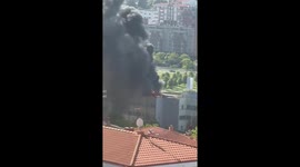 Spain: Fire Breaks Out at University of Cantabria Building Roof, Prompting Evacuation