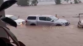 Unprecedented floods hit Australia coast due to heavy rainfall, with river waters reaching record levels