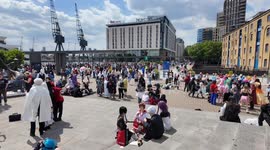 Amazing cosplay on Day 1 of the MCM Comic Con held in the Excel Center in London