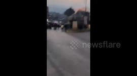 Lebanon: The moment the Israeli army targeted the threatened building in the town of Toul, south Lebanon