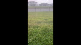 US: Gusty Winds, Hail Pound Southern Florida as Isolated Severe Storm Moves Through