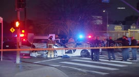 US, Los Angeles: Harvard Heights Pursuit Crash