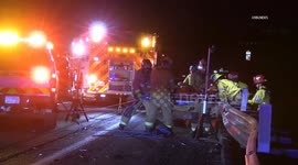 US, Bakersfield: Bakersfield Multi Vehicle Collision Blocks Interstate 5 Northbound Over Grapevine