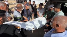 Funeral prayer held for Palestinians killed in Israeli attacks on Khan Younis (2)