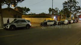 US, Los Angeles: Gramercy Park Homicide Investigation