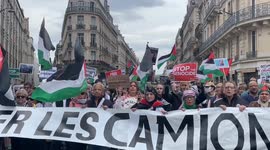 France: Parisians hold protest demanding sanctions against Israel