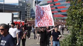 Italy: Thousands of AC Milan fans protest club management outside Casa Milan