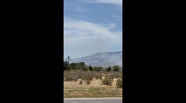During this Memorial Day weekend, a significant fire occurred in Apple Valley, California
