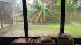 US: Severe Storms Slam Central Florida With Hail and High Winds