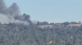 US: Brush Fire in Yosemite Lakes