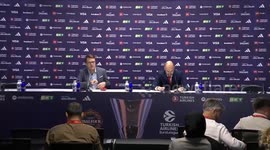 UAE: Fenerbahce Beko wins 2nd Turkish Airlines Euroleague title - AS Monaco head coach Vassilis Spanoulis press conference
