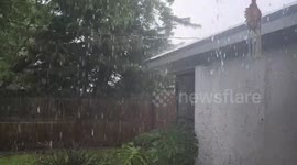 US: Severe Storms Slam Central Florida With Hail and High Winds 2