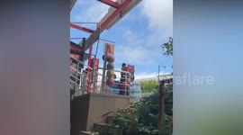 Crow caught stealing spicy crisps from shopkeeper in Turkey