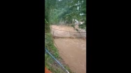 Flash flood inundates homes amid rain in Chiang Mai