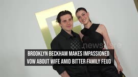 Brooklyn Beckham makes impassioned vow about wife amid bitter family feud