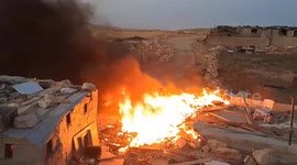 Palestine: Israeli Settlers Torch Home in Al-Maniya Village, Southern West Bank