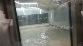 Mumbai Metro’s Acharya Atre Chowk Station Flooded Amid Heavy Rain; Services on Line 3 Temporarily Limited