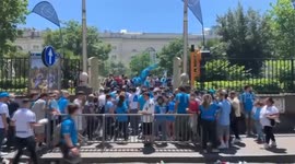 Italy: Napoli gears up for Serie A title parade, fans flood city streets