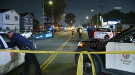 US, Los Angeles: Florence Fatal Auto vs Pedestrian