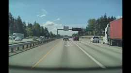 Road Rage on I-5: Semi vs. Kia