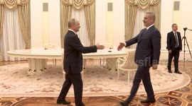 Russia: Turkish FM Fidan meets Russian President Putin in Moscow