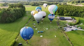 Hot-Air Balloons In Czech Republic