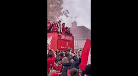 UK: Thousands Line Streets of Liverpool for Premier League Parade 2