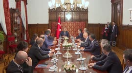 Russia: Turkish FM Fidan meets Russian-Turkish business representatives in Moscow