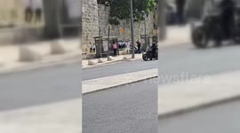 Israel: Medics Treat Palestinian Attacked In Old Jerusalem
