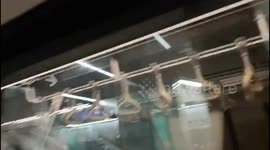 Subway station flooded as heavy rain hits Mumbai