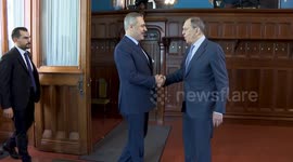 Russia: Turkish foreign minister meets Russian counterpart in Moscow
