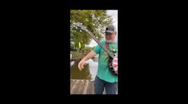 Banjo Fishing With Nunchuck Flipping