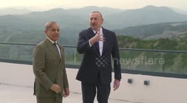 Azerbaijan: President of Azerbaijan Ilham Aliyev held expanded meeting over luncheon with Prime Minister of Pakistan in Lachin