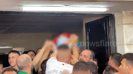Funeral held for Palestinian killed in Israel's raid on West Bank