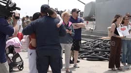 Welcome Home! USS Normandy Returns to Norfolk to be reunited with families