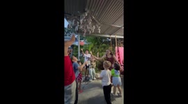 British kids join Filipino-themed games at party in the Philippines