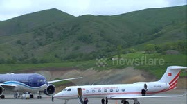 Azerbaijan: İnauguration ceremony of Lachin International Airport was held.